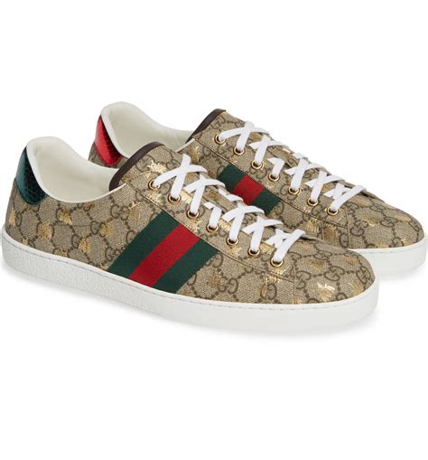 gucci mens ace trainers